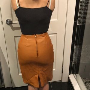 Caroll Paris Skirts - Genuine Leather skirt Caroll Paris Skirts - Genuine Leather skirt